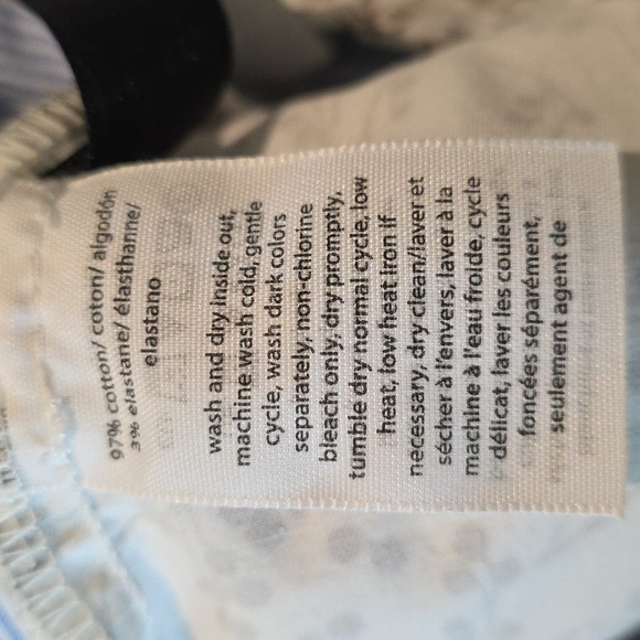 TOMMY HILFIGER Printed Chino Ankle Pants Size 2 - Picture 5 of 5